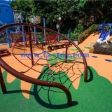 小型儿童游乐园设备让孩子体验翻山越岭